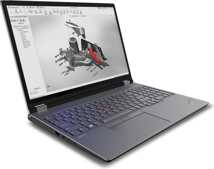 Image du produit Lenovo ThinkPad P16 Gen 2 (16", Intel Core i9-13980HX, 64 Go, 1000 Go, DE)