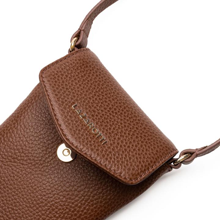 Actual product image Lazarotti Bologna Leather Mobile phone case leather 10 cm