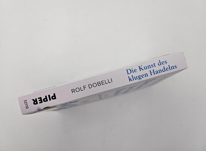 Actual product image Die Kunst des klugen Handelns (German, Rolf Dobelli, El Bocho, 2024)