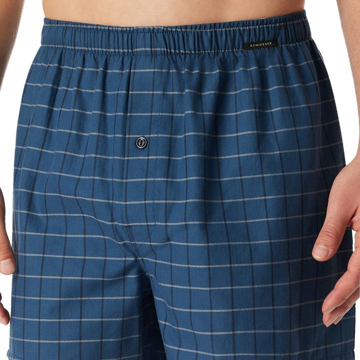 Produktbild Schiesser 4er Pack Web Boxershorts (5, M, 4er Pack)