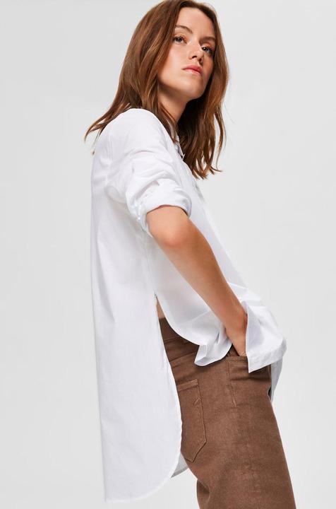 Actual product image Selected Femme Organic cotton shirt (38)