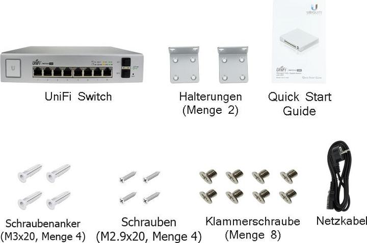 Immagine prodotto Ubiquiti Us-8-150w (10 Porti)