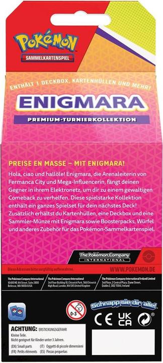 Produktbild Pokémon Enigmara Premium-Turnierkollektion (Deutsch, Box Set & Collection)