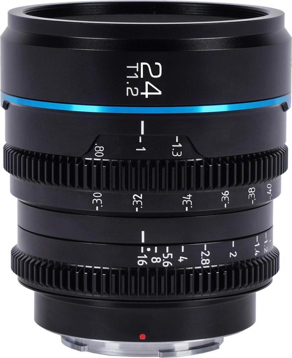 Sirui Nightwalker Series 24mm T1.2 S35 Manual Focus Cine Lens (Micro Four Thirds, APS-C / DX)