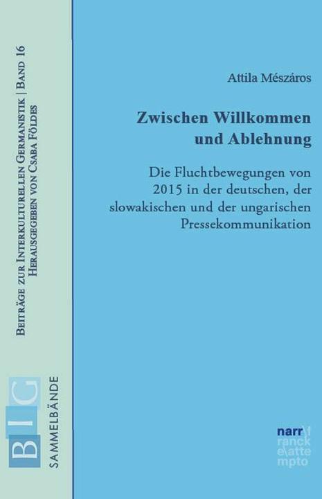 Actual product image Mészáros:Zwischen Willkommen und Ablehn (German, Attila Mészáros, 2024)