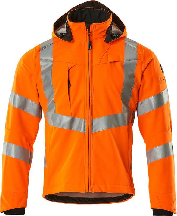 Actual product image Mascot High visibility softshell Blackpool Hi-Vis orange, size 3XL (3XL)