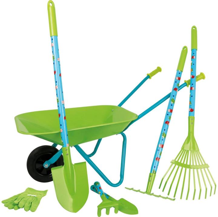 Image du produit small foot Grand ensemble de jardin avec brouette