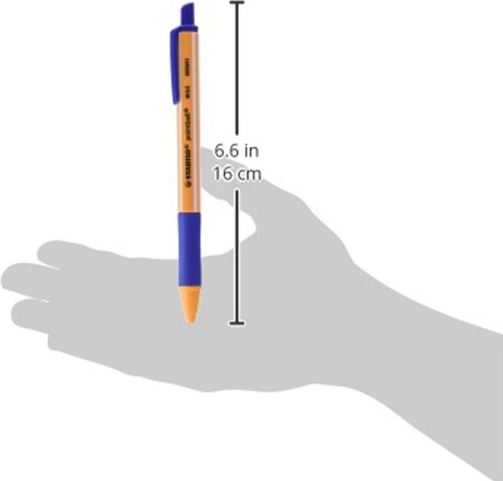 Immagine prodotto STABILO biro retrattili pointball (Blu, 1 x)