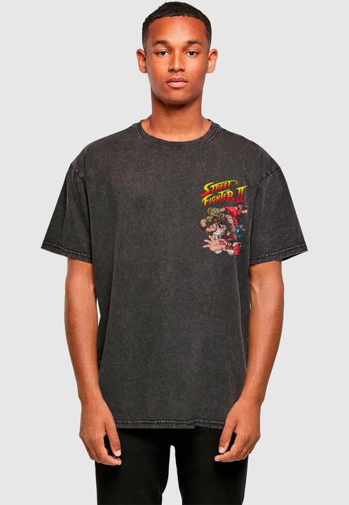 Immagine prodotto Merchcode Streetfighter II Roster Oversize Tee - 187843 (XXL)