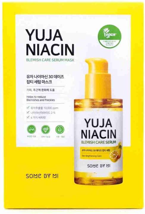 Actual product image Some By Mi Yuja Niacin 30Days Blemish Care Serum Mask