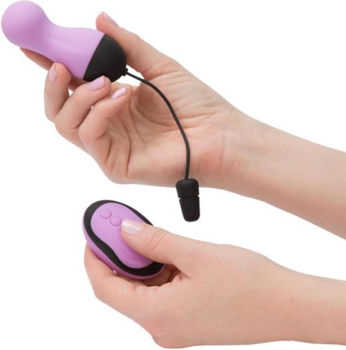 Actual product image PowerBullet Vibrating egg with remote control Purple