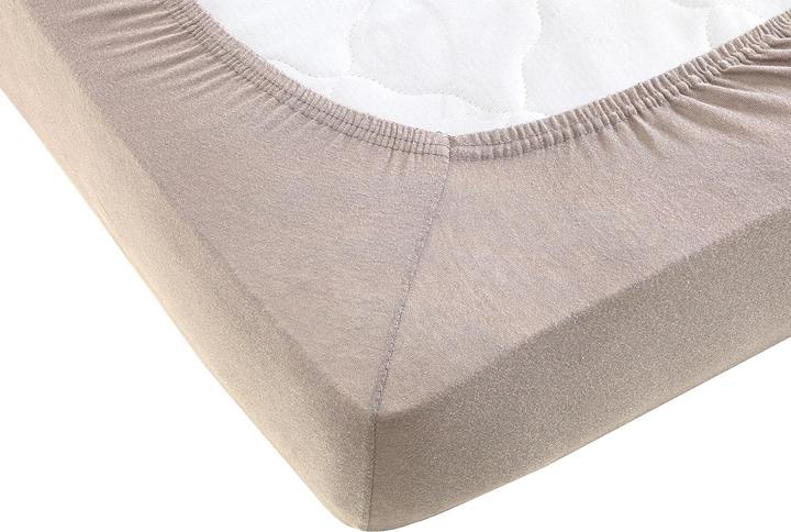 Image du produit Casativo Drap-housse enfant 100% coton, beige, 60 x 120 - 70 x 140 cm (60 x 120 - 70 x 140 cm)