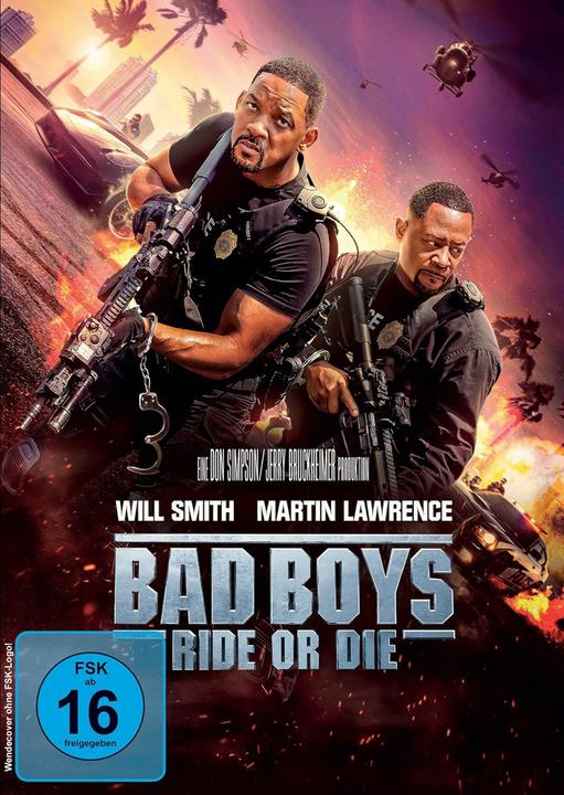 Actual product image Sony Bad Boys: Ride or Die (DVD, 2024, English, German, French, Spanish)