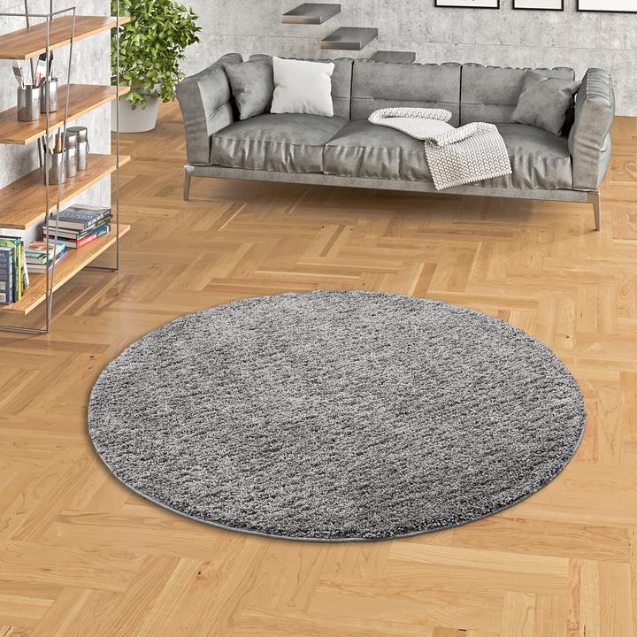 Actual product image Snapstyle Luxury long pile carpet Milano (Ø 100 cm)