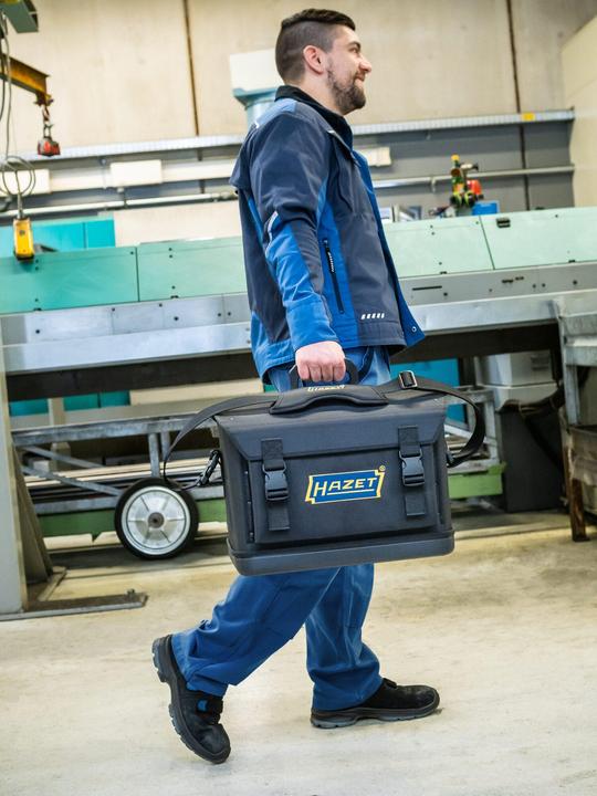 Actual product image HAZET Werkzeugtasche ∙ gross ∙ mit 89 Profi-Werkzeugen 191T-2/89 ∙ 470 mm x 310 mm x 300 mm ∙ Number… (89 pieces)