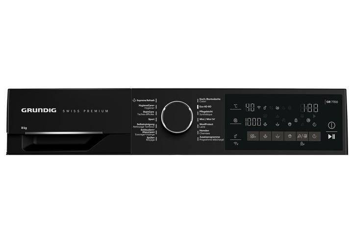 Image du produit Grundig Lave-linge WM5100, 8kg, A-10%, blanc (8 kg)