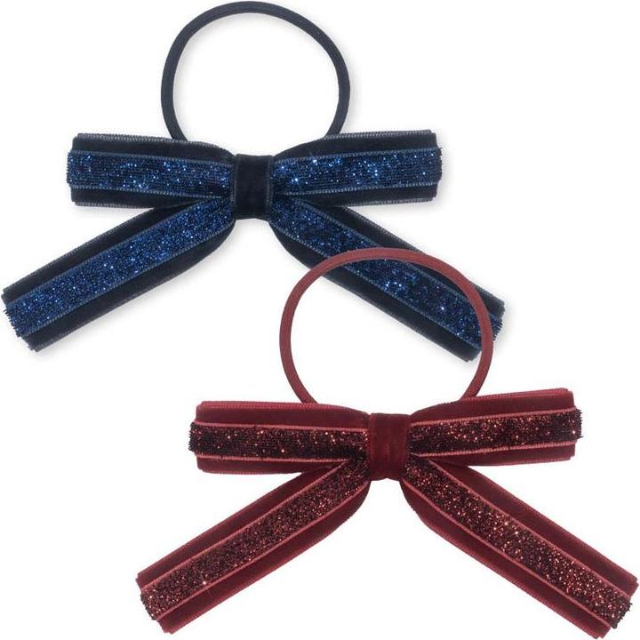 Konges Slojd 2Pack Velvet Bow Haargummi Blazer (Haargummi)
