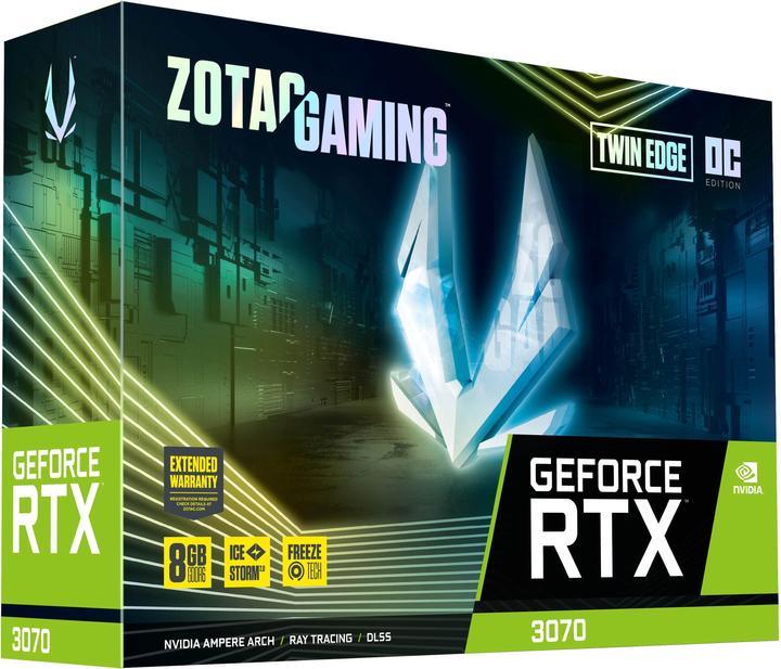 Immagine prodotto Zotac GeForce GAMING RTX 3070 Twin Edge OC LHR (8 GB)