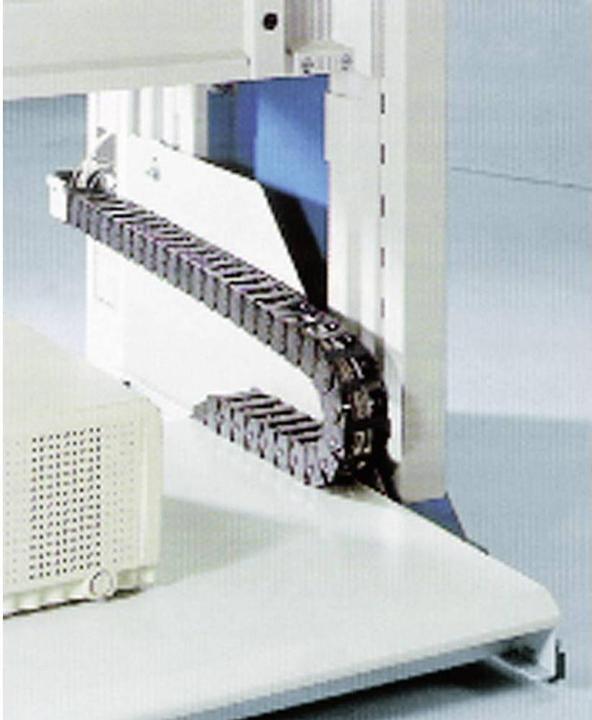 Immagine prodotto igus Easy Chain® E-Chain® E16.4 117.4.12PZ Staffa di montaggio Principio di funzionamento a pulsante (Foro cavo, 5.50 cm)