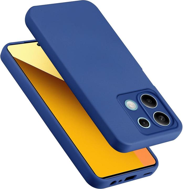 Image du produit Cadorabo Housse pour Redmi Note 13 5G Global TPU dans un design de protection liquide en silicone (Xiaomi Redmi Note 13 5G)