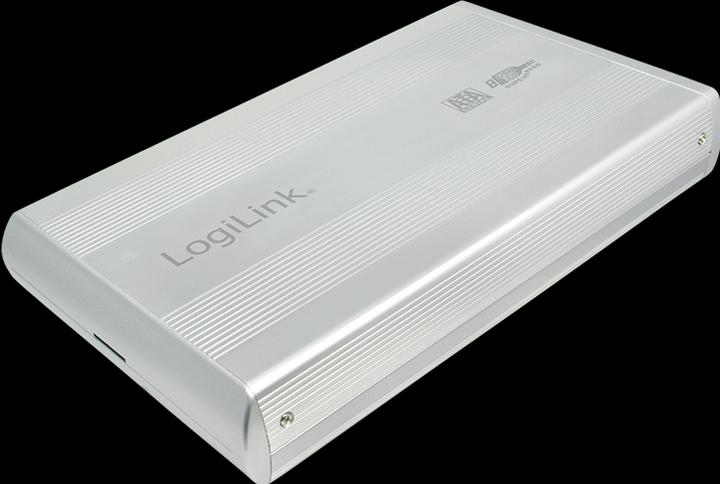 Actual product image LogiLink Hard drive enclosure 3.5" S-ATA USB 3.0 aluminium, silver (3.5")