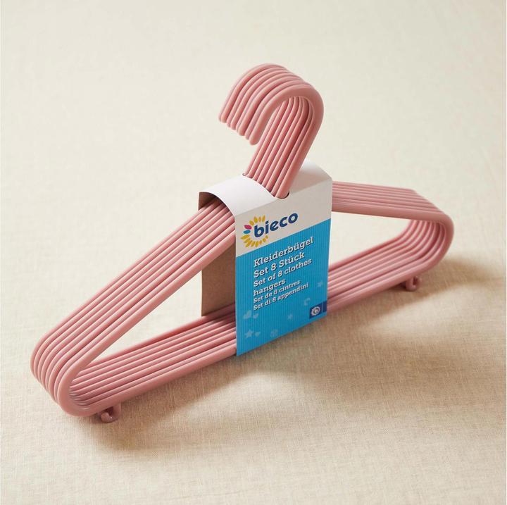 Immagine prodotto Bieco Appendiabiti rosa (8 x)