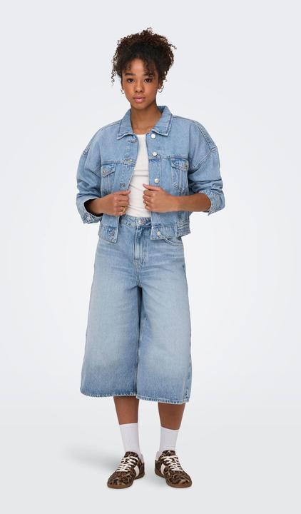 Produktbild Only Locker geschnitten Hohe Taille Shorts Jeans-Shorts (L)