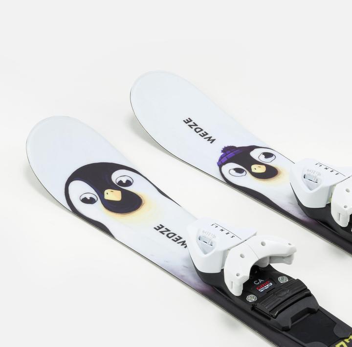 Actual product image Wedze SKI-P BOOST 100 KID Pingin 340438 (67 cm, With binding)