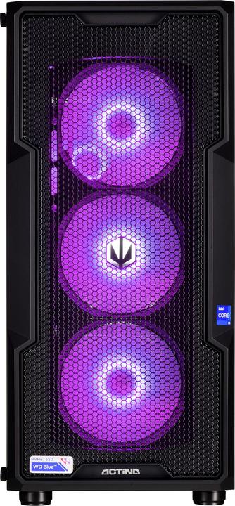 Actual product image Action Actina 5901443337461 PC Midi Tower AMD Ryzen™ 7 7700 32 GB DDR5-SDRAM 1 TB SSD AMD Radeon RX 7900 XT (AMD A10-7700K, 32 GB, 1000 GB, Radeon RX 7900 XTX)