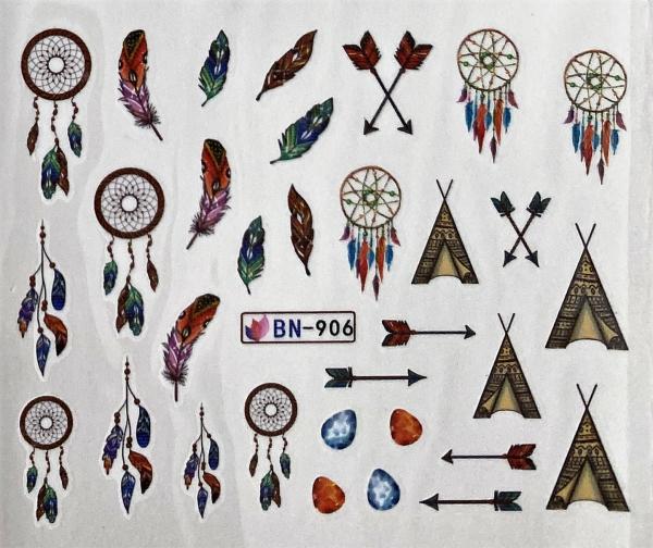 Nagellack24 Nail Art Sticker Wassertransfer 906
