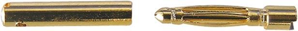 Actual product image Jamara Gold contacts 1,5mm 2 pair