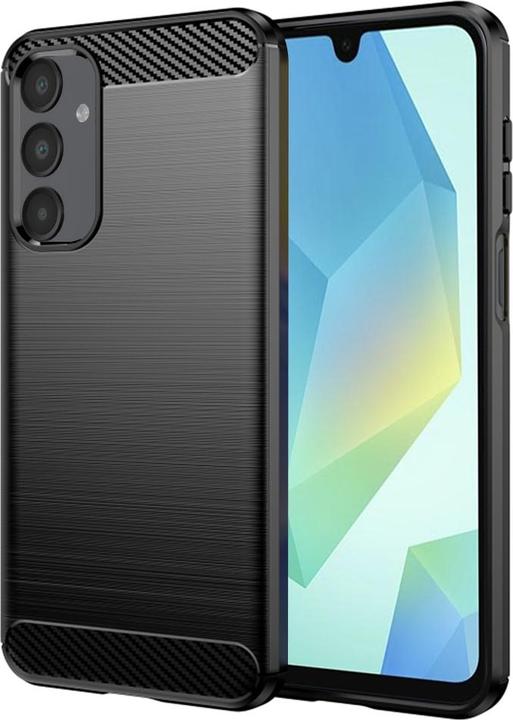 Techsuit - Carbon Silicone - Samsung Galaxy A16 4G / A16 5G - Black (Samsung Galaxy A16, Samsung Galaxy A16 5G)