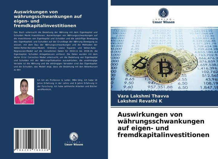 Produktbild Auswirkungen von währungsschwankungen auf eigen- und fremdkapitalinvestitionen (Deutsch, Vara Lakshmi Thavva, Lakshmi Revathi K, 2021)