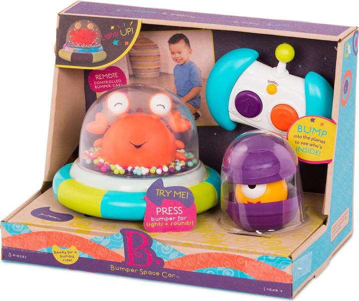 Actual product image B.toys B. Ju-Peter Crab Space Bumper Cars