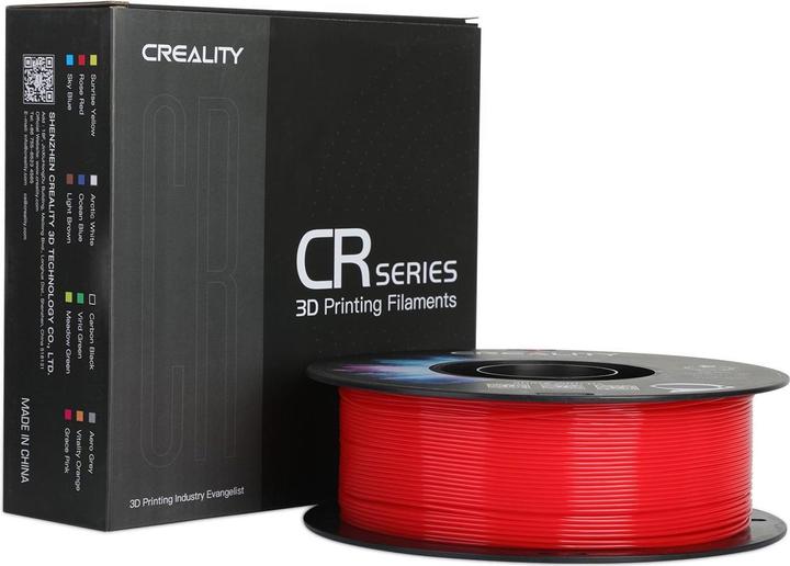 Actual product image Creality Filament TPU, Red, 1.75 mm, 1 kg (TPU, 1.75 mm, 1000 g, Red)
