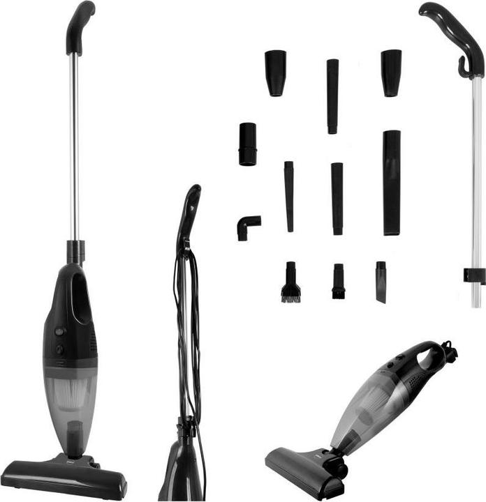 Actual product image Eldom OC600 2in1 TWINN upright hoover cordless bagless HEPA