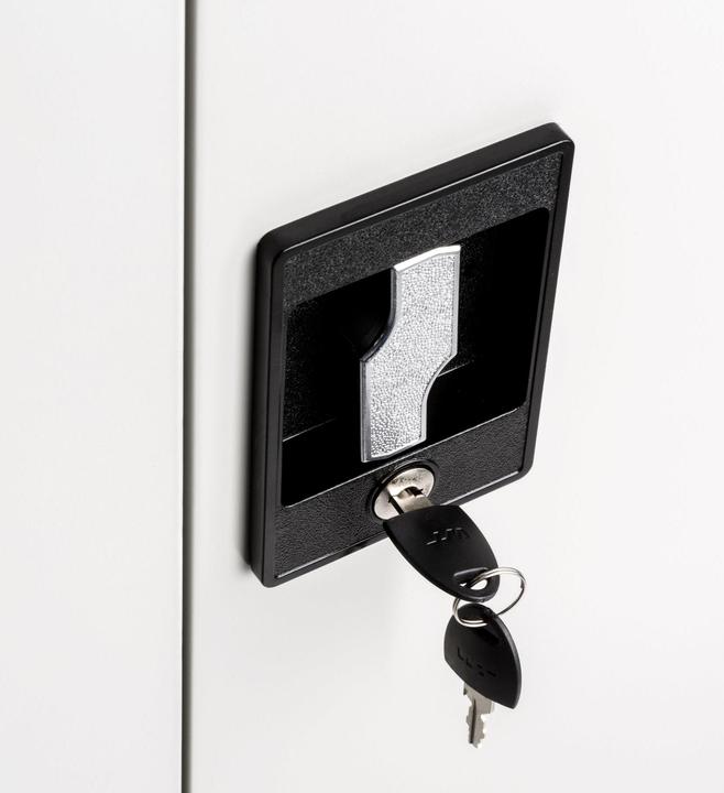 Produktbild tectake Aktenschrank (180 x 80 x 40 cm)