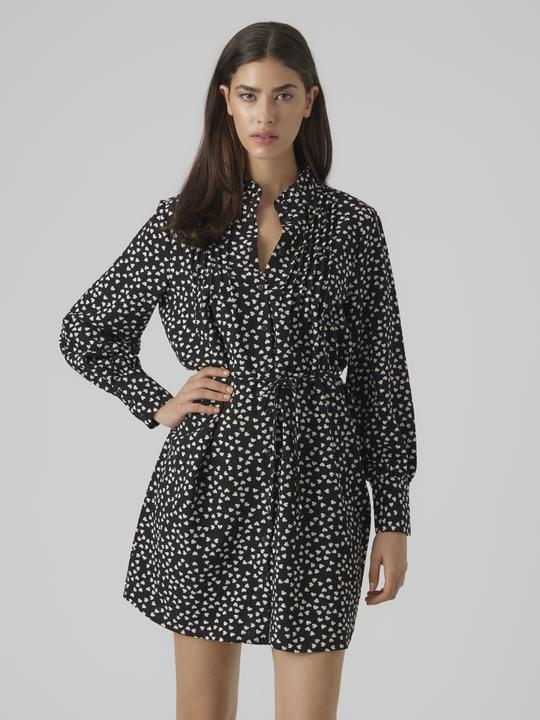 Image du produit Vero Moda Vmkarin Vera Ls Short Shirt Dress Wvn Robe (L)
