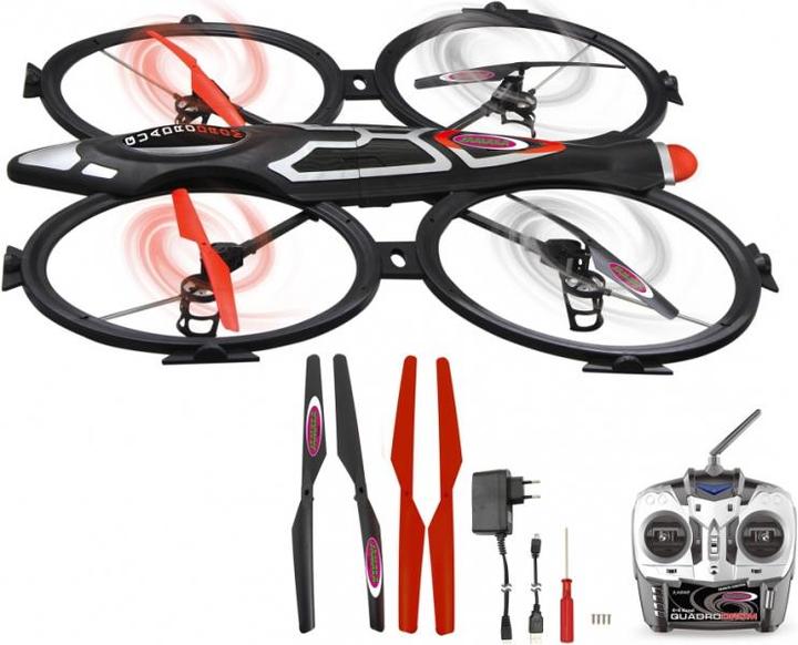 Actual product image Jamara Quadrodrom Quadrocopter w. HD camera (5 min, 838 g)