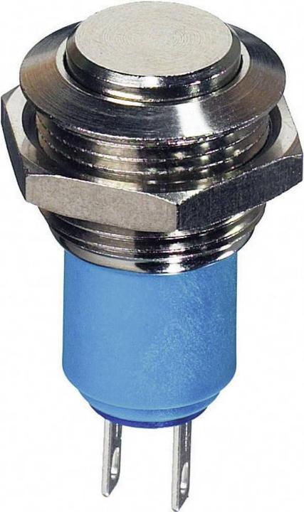 Actual product image APEM Pushbutton switch with solder lugs