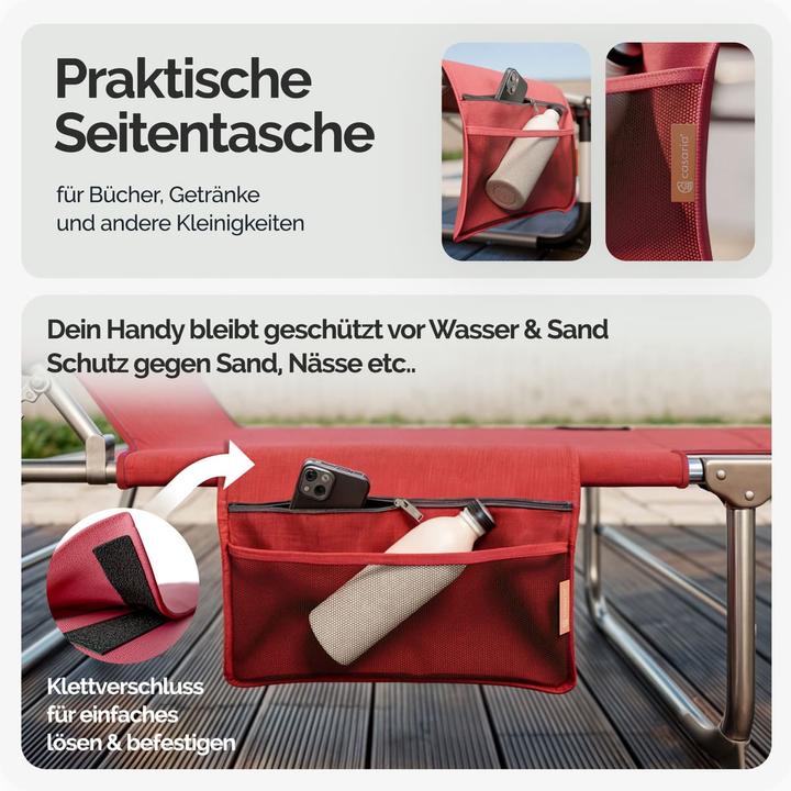 Image du produit Casaria Sonnenliege (190 cm)