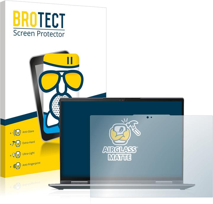 Image du produit BROTECT AirGlass Verre Mat (1 pièce(s), Lenovo ThinkPad X1 Yoga (7e génération))