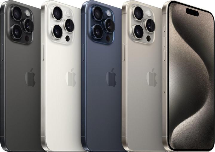 Produktbild Apple iPhone 15 Pro Max (1000 GB, Blue Titanium, 6.70", SIM + eSIM, 48 Mpx, 5G)
