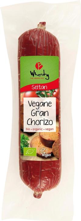 Actual product image Wheaty Vegan Gran Chorizo Organic, 200g - (200 g)