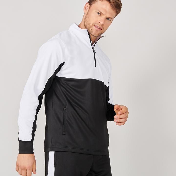Actual product image Finden & Hales Tracksuit Jacket With Short Zipper (XXS)