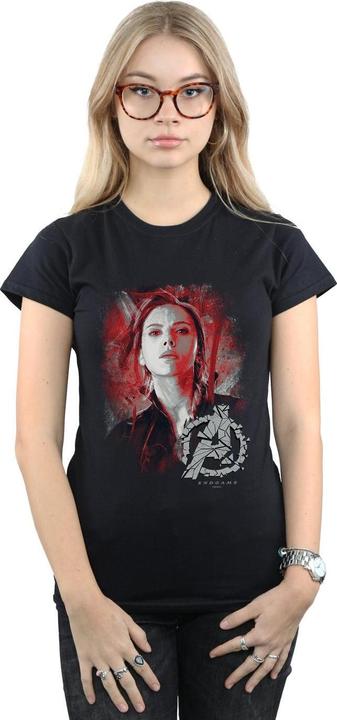 Image du produit - T-shirt AVENGERS ENDGAME BLACK WIDOW BRUSHED - Femme (L)