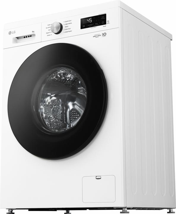 Actual product image LG F4NX1009NWB Washing machine 9 Kg Class A (9 kg, Left)