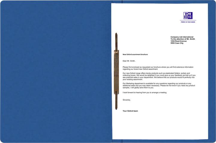 Actual product image Oxford TOP FILE+ loose-leaf binder, A4 (A4, 1 x)