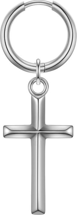 Image du produit True Rebels Créoles hommes croix - 36824 (Acier inoxydable)