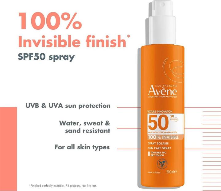Immagine prodotto Avène Spray solare (Spray solare, SPF 50, 200 ml)